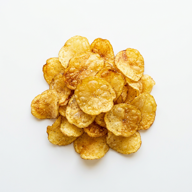 Crispy potato chips